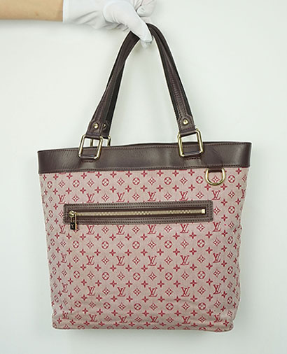 Lucille, £250, Handbags, Pink, Canvas, Front view